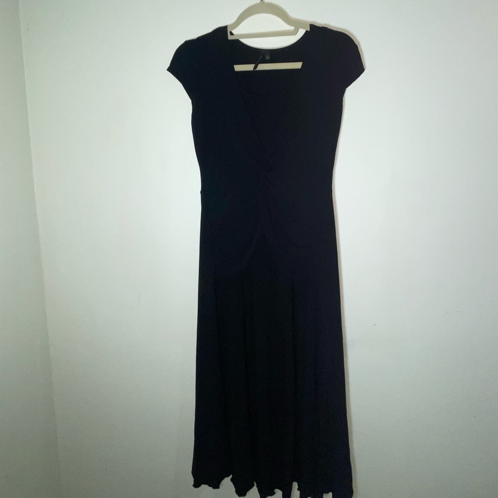Black cocktail dress